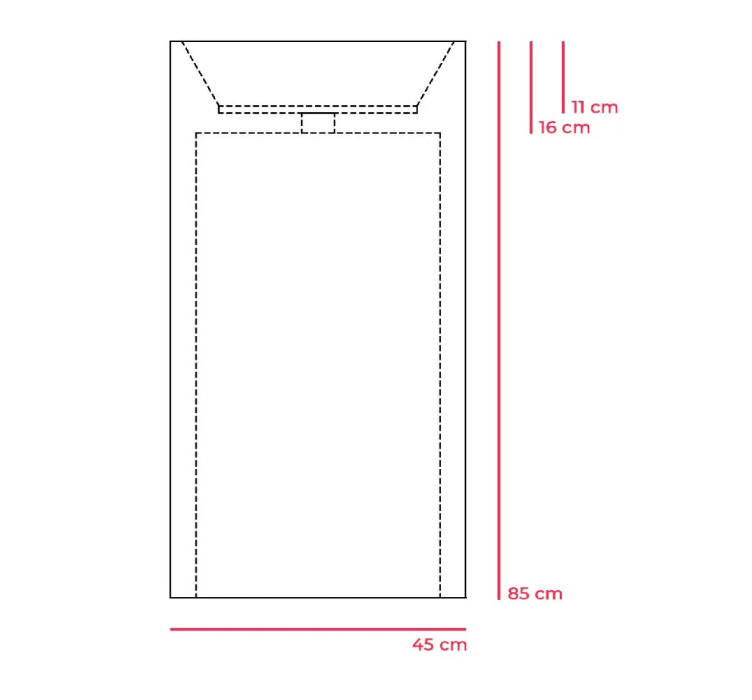 Підлогова раковина з бетону «Square»5