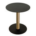 Столик журнальний Disco H Black/BrushGold1