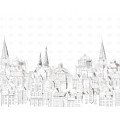Безшовні дитячі фотошпалери Aerial city4