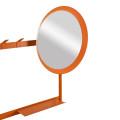 Вішалка настінна з дзеркалом Entry Kit3 755*1100 OrangeBrown 80234
