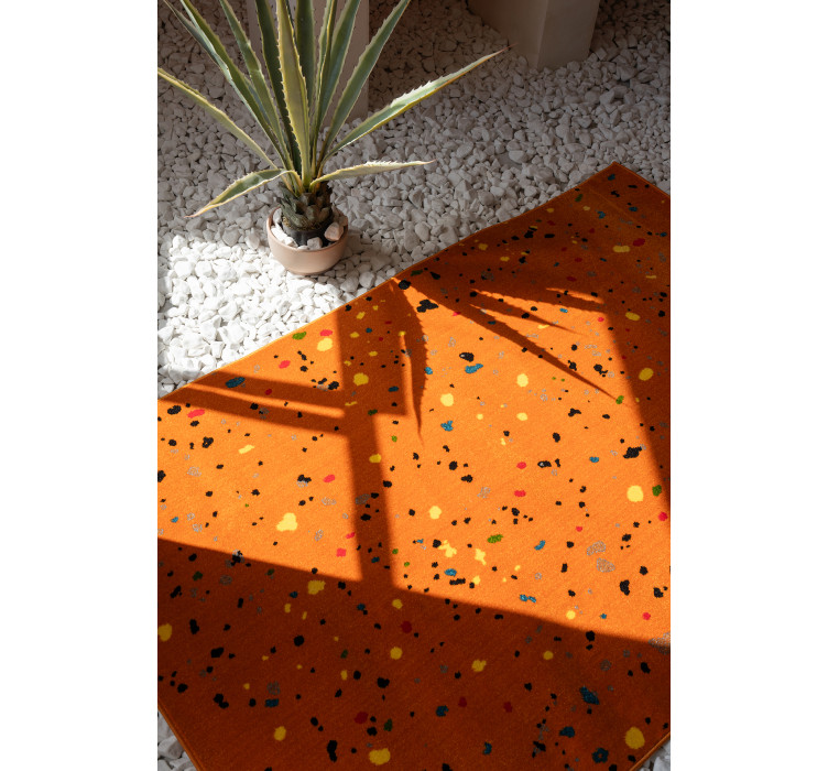 Килим Splash orange4