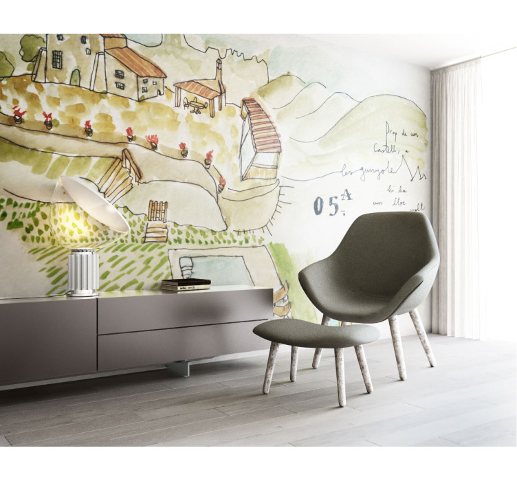 Дизайнерские обои "Villa my grandmother" designers Nacho1