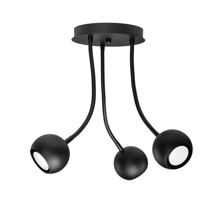 Світильник стельовий Bowl GU10 СD90-3-GN Black1