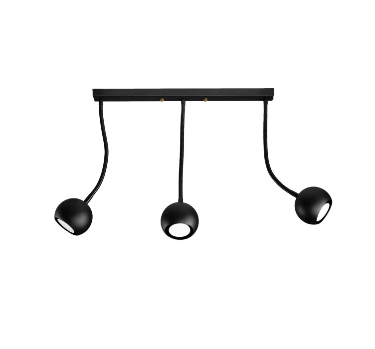 Світильник стельовий Bowl GU10 L90-3-450-GN Black1