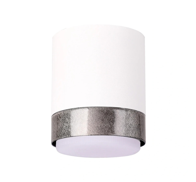 Світильник точковий Dots GX53 SP90 White/BrushSteel2