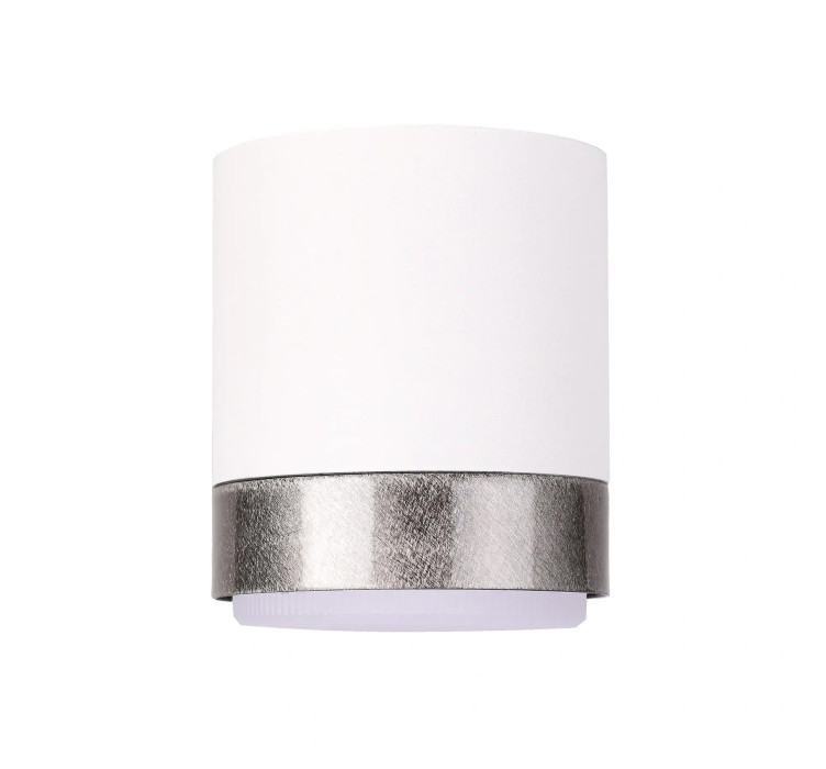 Світильник точковий Dots GX53 SP90 White/BrushSteel1