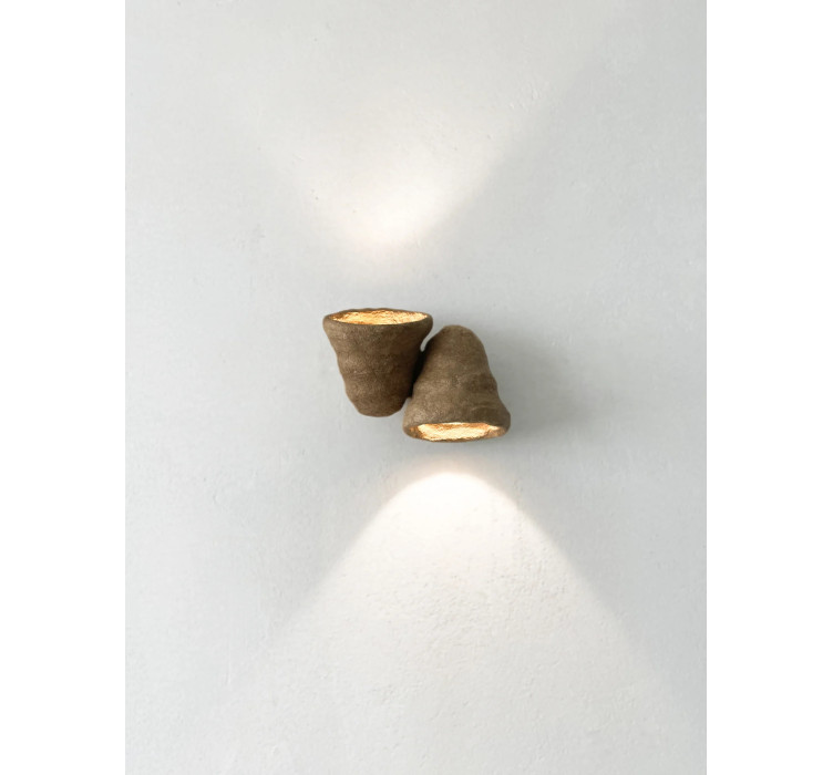 Керамічний бра Pecherna sconce 'two' (Bells together)1