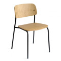 Стілець Daily 1 Black Natural Oak1