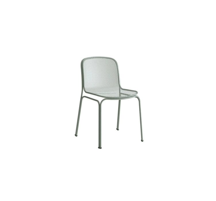 Металевий вуличний стілець Villa 1 Light Grey1