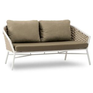 Двомісний диван Dub White Beige (501-BCO02)