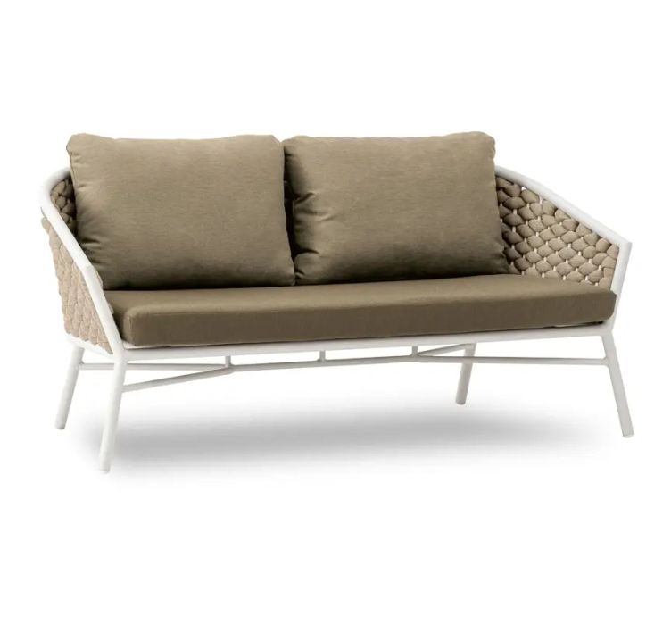 Двомісний диван Dub White Beige (501-BCO02)1