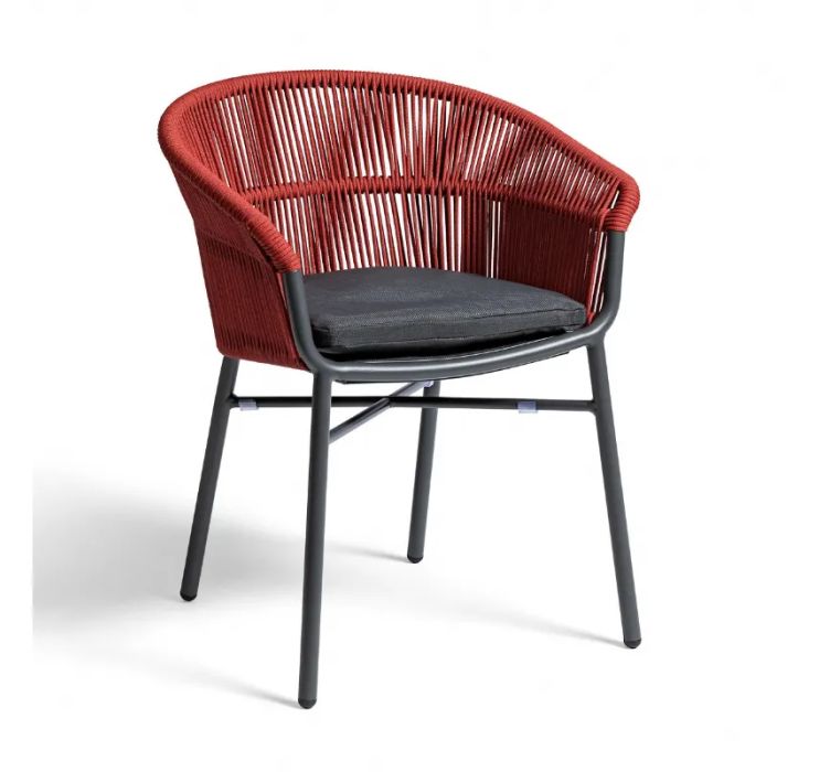 Крісло Lake Anthracite Red (732-RED)1