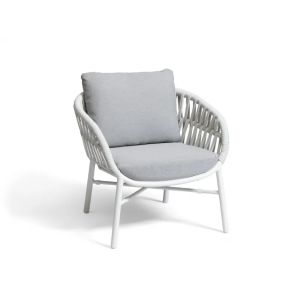 Лаунж-крісло Manila White Silver (567-BCO31)