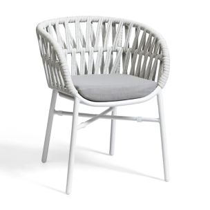 Крісло Manila White Silver (716-BCO31)