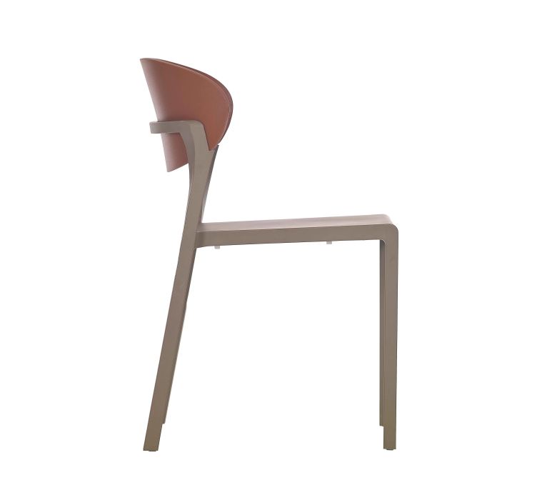 Стул Bake TAUPE/TERRACOTA6