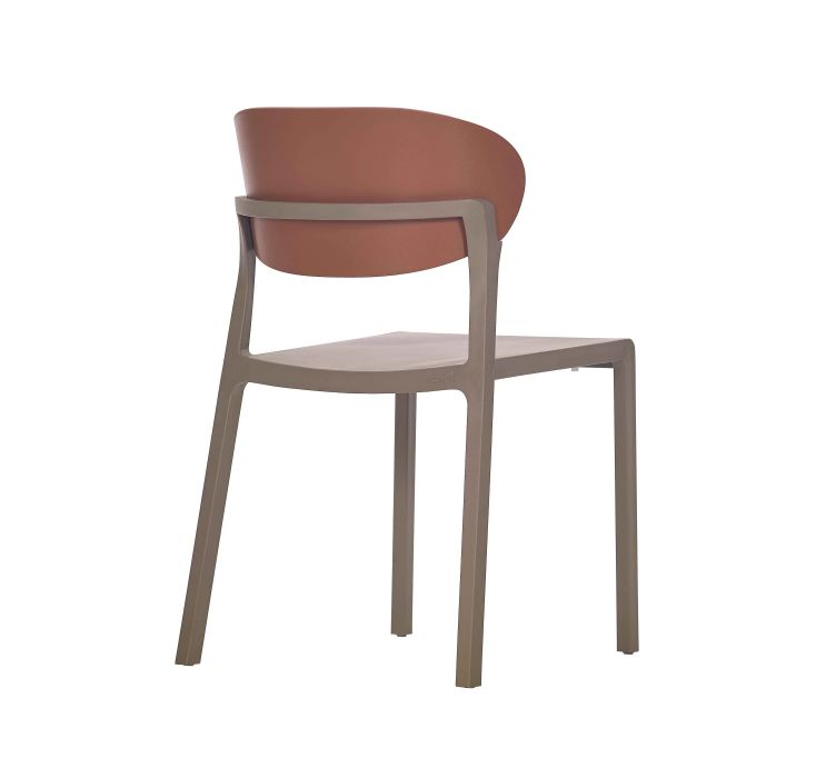 Стул Bake TAUPE/TERRACOTA3