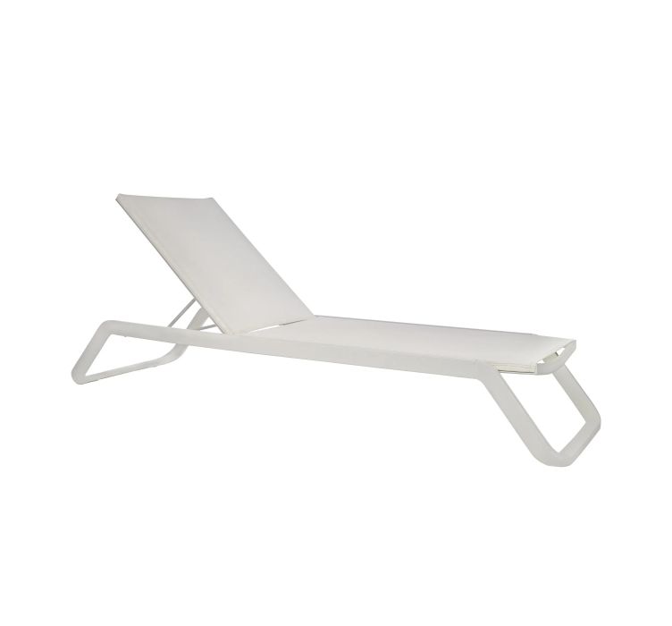 Шезлонг Vila WHITE-WHITE1