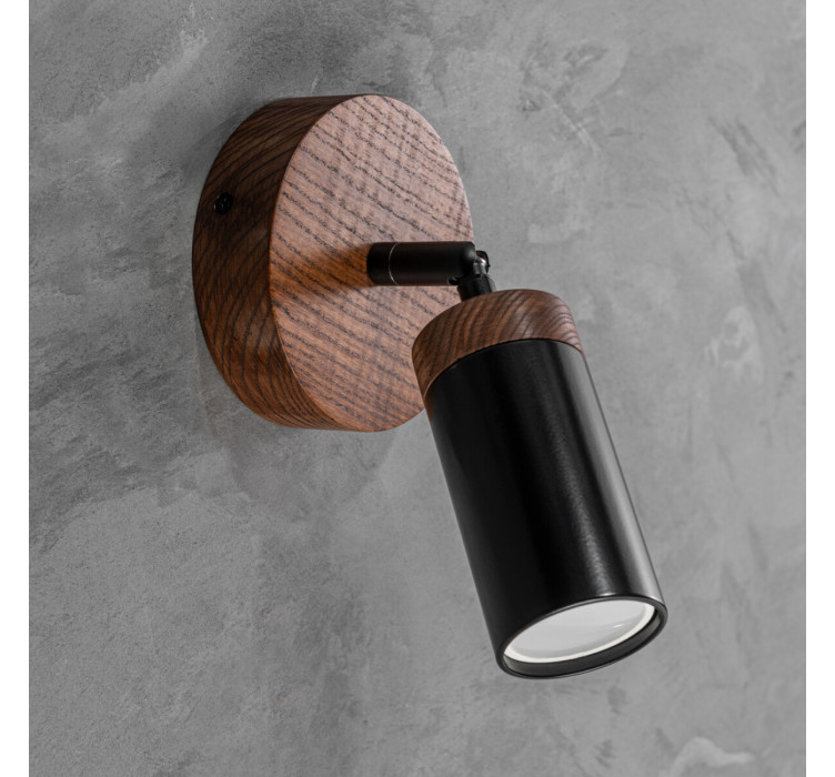 Настенный светильник Star black Walnut1