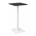 Стіл Tetra bar 60 х 60 білий / чорний дуб1