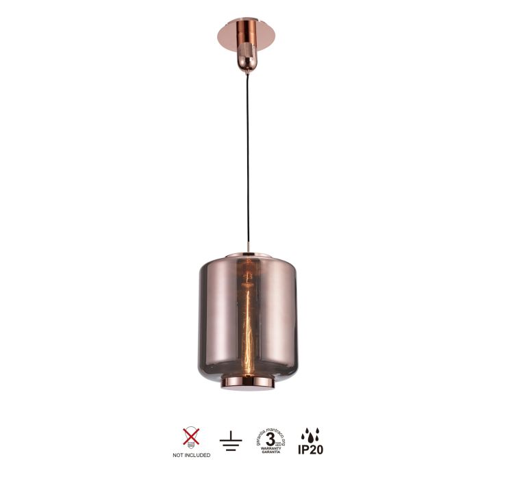 Підвісний світильник Mantra JARRAS 1L Mediana - Cobre (E27)2