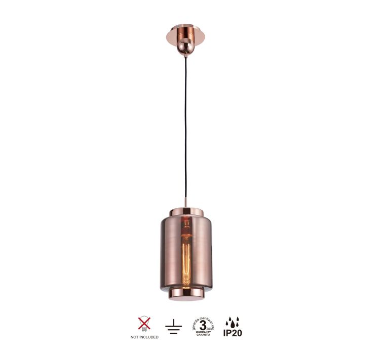 Підвісний світильник Mantra JARRAS 1L - Pequeño - Cobre (E27, 195 см)2