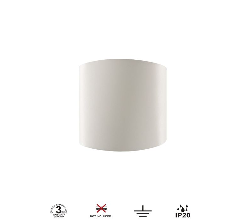Настінний світильник (бра) Asimetric 1L GX53 Blanco Metal4