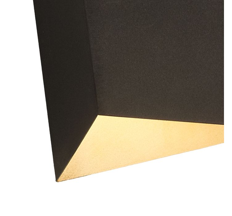Настінний світильник (бра) Asimetric 1L GX53 Negro3