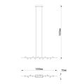 Линейный подвесной светильник MANTRA ADN LÁMPARA LINEA 36W 3000K3