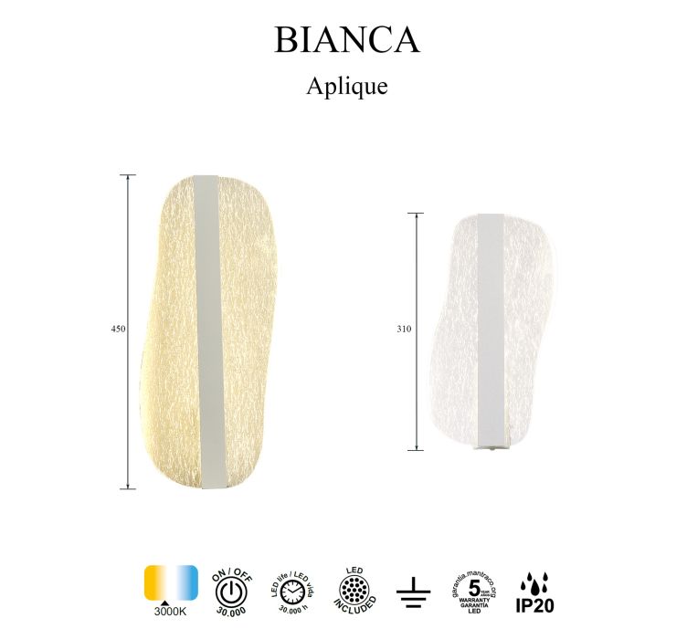 Настінне бра BIANCA APLIQUE LED 5