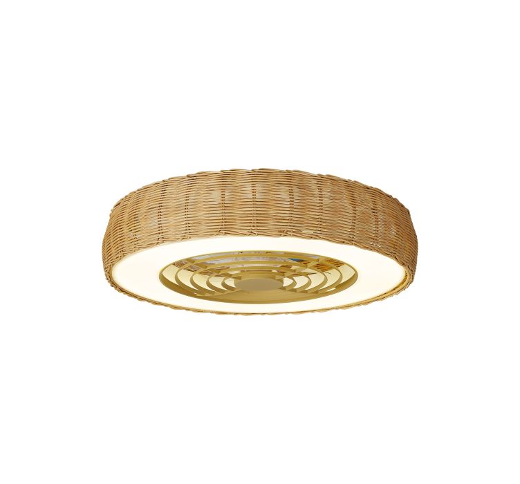 Стельовий вентилятор із LED-підсвіткою Kilimanjaro Ratan1