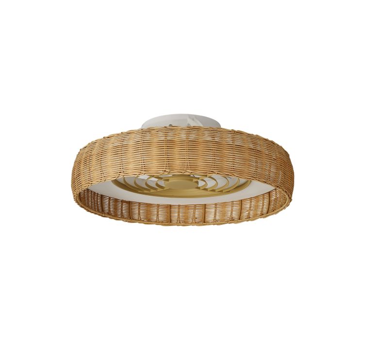 Стельовий вентилятор із LED-підсвіткою Kilimanjaro Ratan6