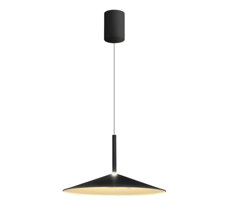 Підвісний світильник CALICE COLGANTE GRANDE LED 1L - NEGRO1