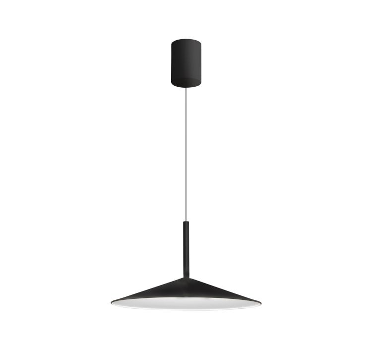 Підвісний світильник CALICE COLGANTE GRANDE LED 1L - NEGRO2