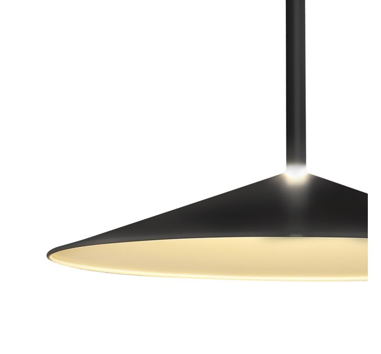 Підвісний світильник CALICE COLGANTE GRANDE LED 1L - NEGRO3