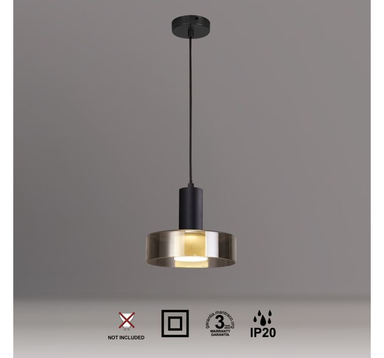 Підвісний світильник великий Mantra GIN COLGANTE LED GRANDE - NEGRO (GU10)2