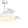 Стельовий вентилятор з LED-освітленням MANTRA ALASKA (Blanco)3