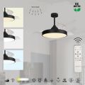 Стельовий вентилятор з LED-освітленням MANTRA ALASKA (Black)6