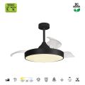 Стельовий вентилятор з LED-освітленням MANTRA ALASKA (Black)4