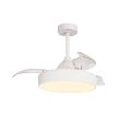 Стельовий вентилятор з LED-освітленням MANTRA ALASKA 45W (Blanco)1