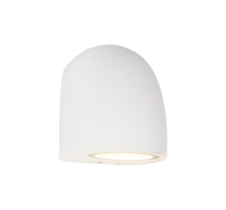 Вуличне настінне бра Mantra Baldy Wall Light 1L GU10 IP65 White (RAL 9010)1