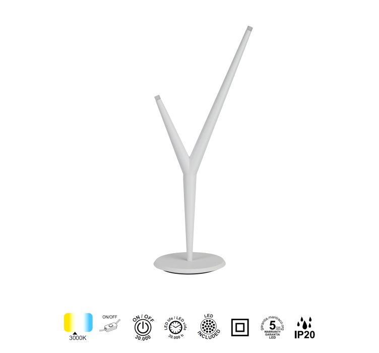 Настільна лампа ARRECIFE SOBREMESA (2 L) BLANCO6
