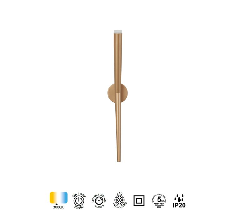 Настінне бра BOOMERANG APLIQUE (1 L) ORO7