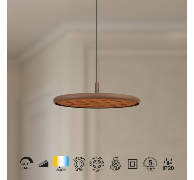 Світлодіодний підвісний світильник ACUSTIC LÁMPARA LED 20W8