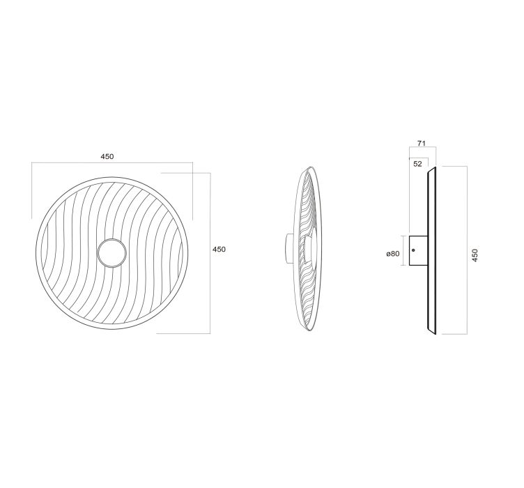 Настінний світильник ACUSTIC APLIQUE LED 5W (арт.9442)8