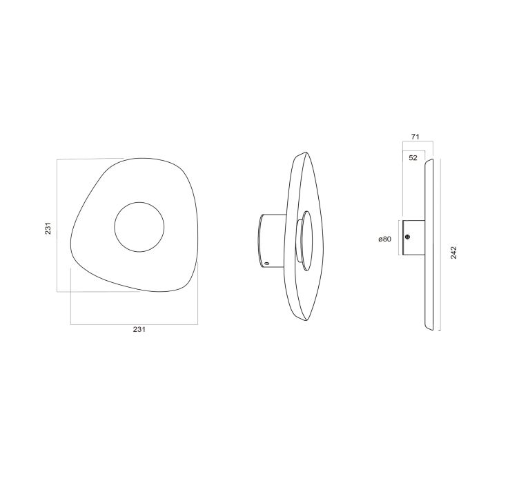 Бра ACUSTIC APLIQUE LED 5W (арт.9443)8