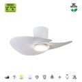 Стельовий світильник-вентилятор із LED-підсвіткою NENUFAR Blanco6