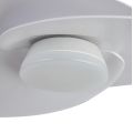 Стельовий світильник-вентилятор із LED-підсвіткою NENUFAR Blanco8