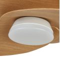 Стельовий світильник-вентилятор із LED-підсвіткою NENUFAR Blanco-Madera8