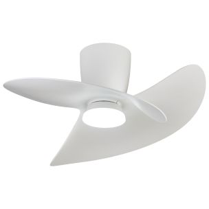 Стельовий світильник- вентилятор із LED-підсвіткою ONA Blanco
