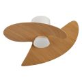 Стельовий світильник- вентилятор із LED-підсвіткою ONA BLANCO-MADERA6